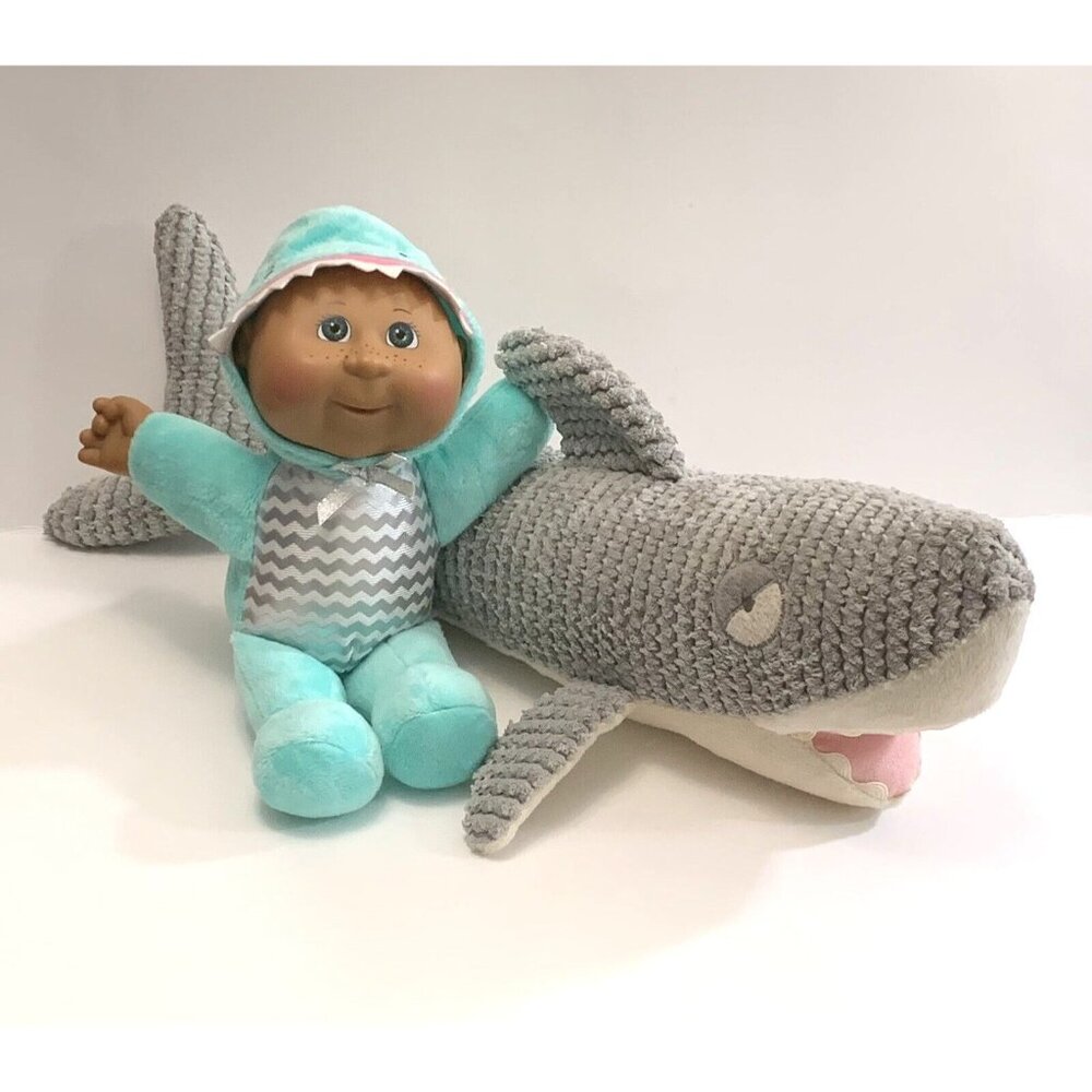 Shark Toys Pier 1 Imports Plush Stuffed Animal And Cabbage Patch Kids Doll